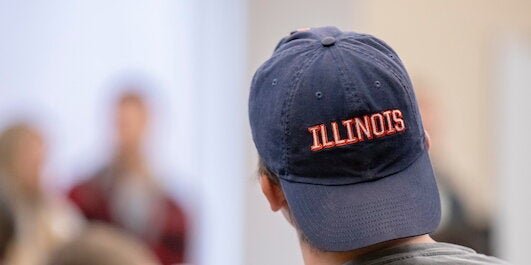 Student in classroom