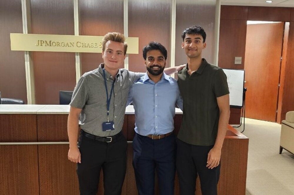 Student at JP Morgan internship