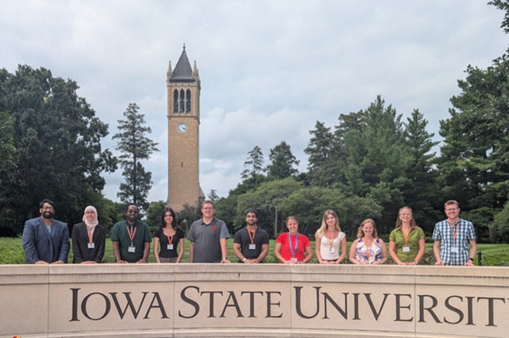 Illinois faculty and students at Iowa State University for USCOTS