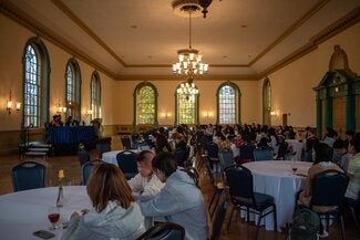 Participants of the women in statistics + data science panel