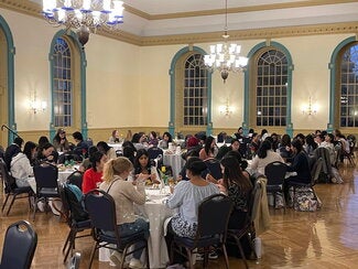 Participants of the women in statistics + data science panel