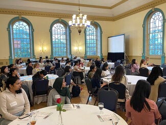 Participants of the women in statistics + data science panel