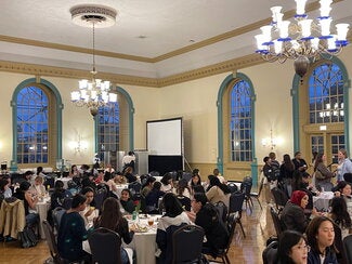 Participants of the women in statistics + data science panel