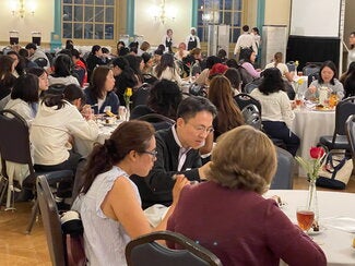 Participants of the women in statistics + data science panel