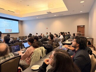 Students at workshop