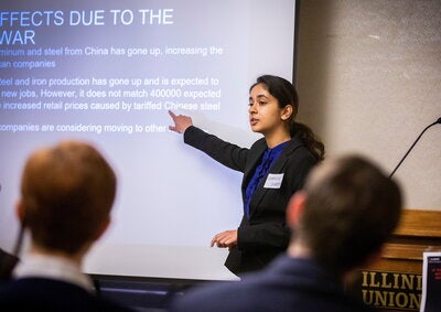 Undergraduate symposium