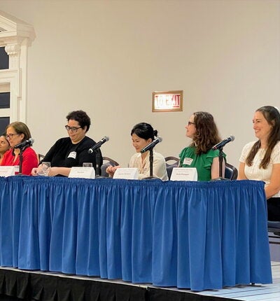 panelists at event
