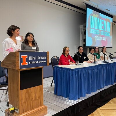 panelists at event