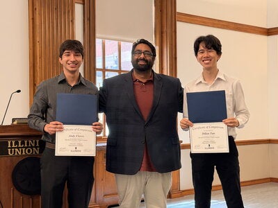 Andy and Dillon with Vimal